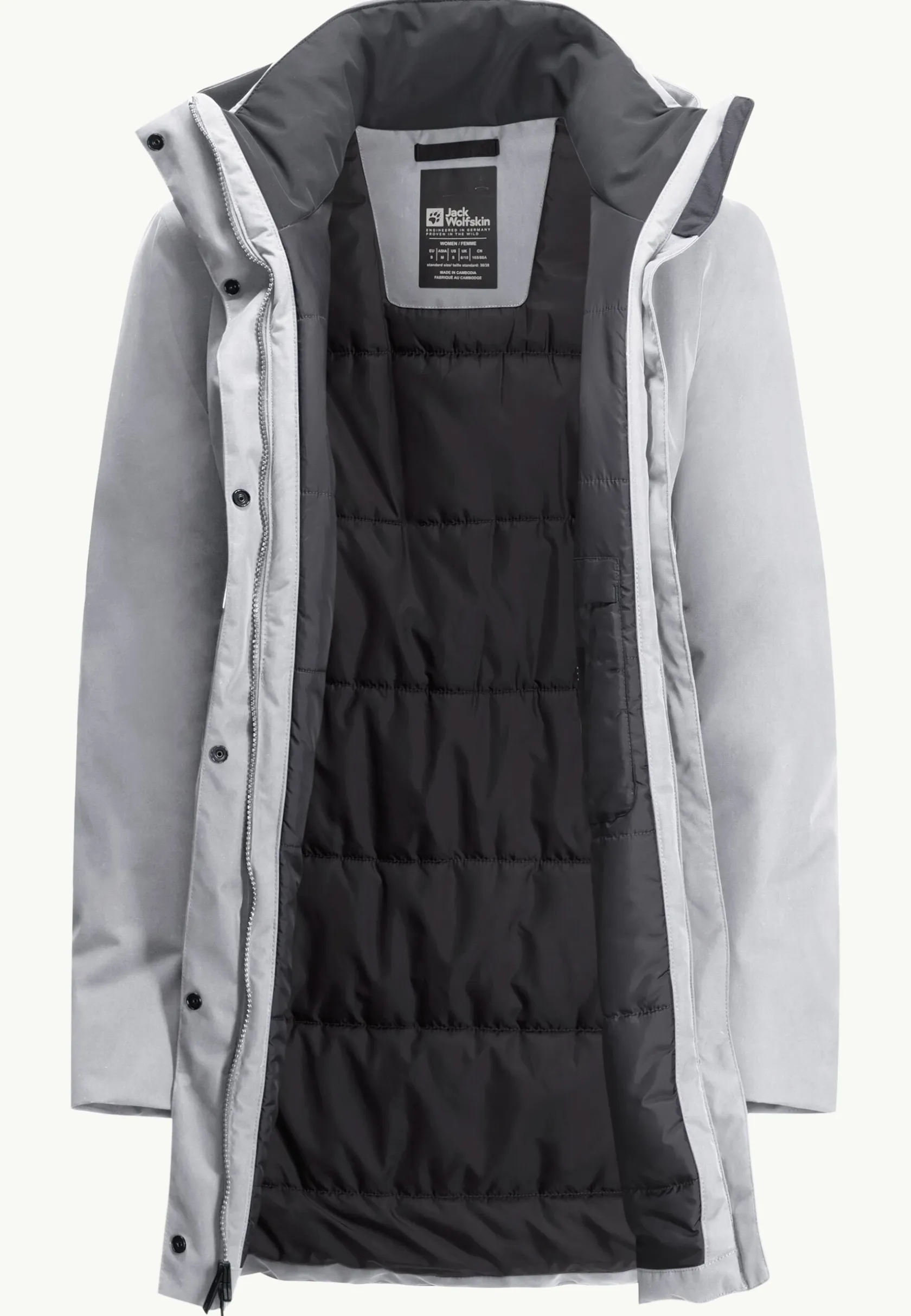 Lifestyle|Voor- En Najaarsjacks/-Jassen|Jack Wolfskin Salier Coat