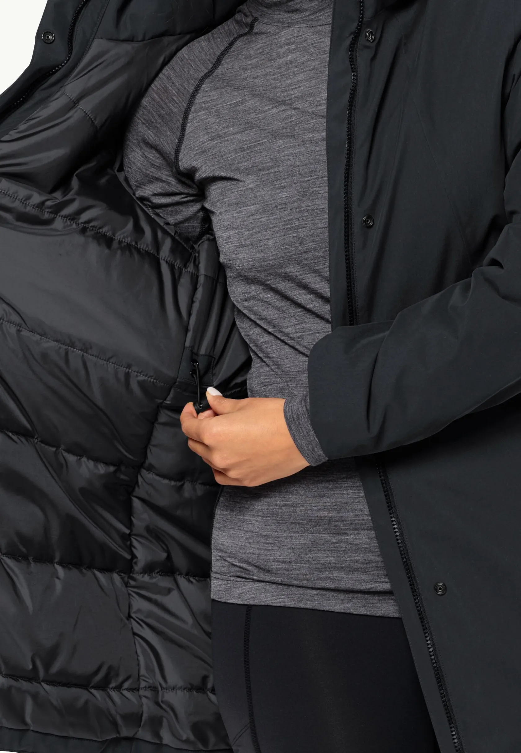 Lifestyle|Voor- En Najaarsjacks/-Jassen|Jack Wolfskin Salier Coat