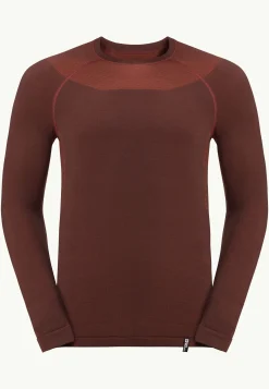 Wandelen|Discovery|Jack Wolfskin Seamless Wool L/s M