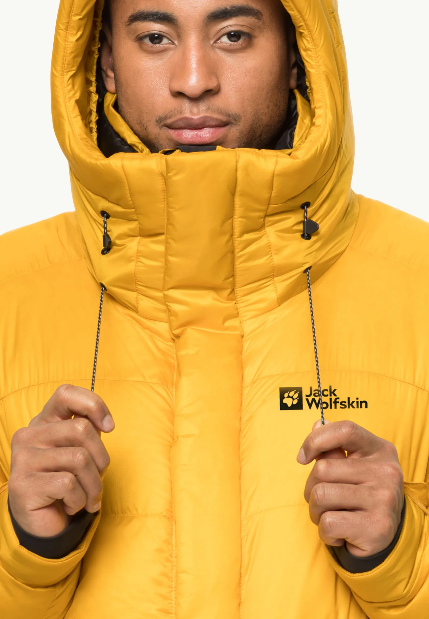 Discovery|Voor- En Najaarsjacks/-Jassen|Jack Wolfskin 1995 Series Down Hoody Burly Yellow XT