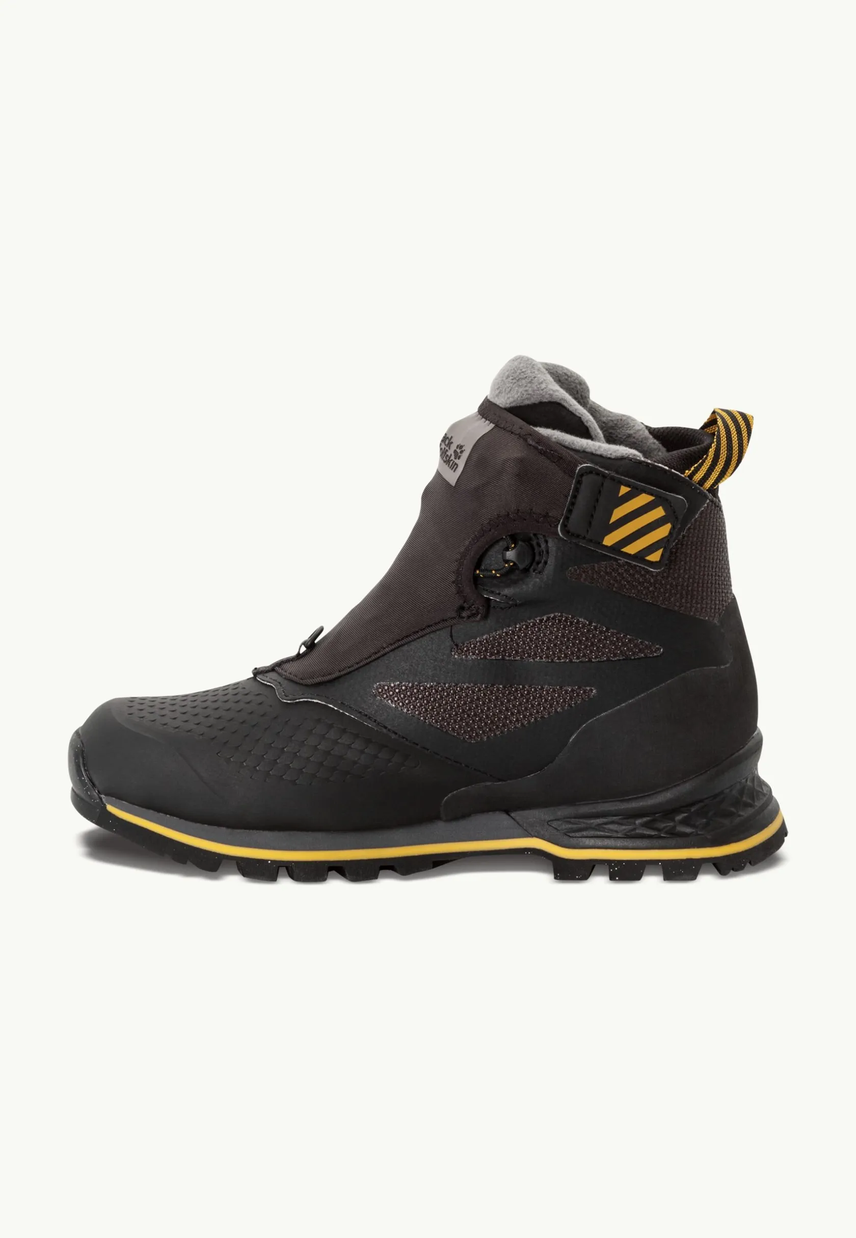 Outdoor Sneaker|Wandelschoenen|Jack Wolfskin 1995 Series Texapore Mid W Black / Burly Yellow Xt