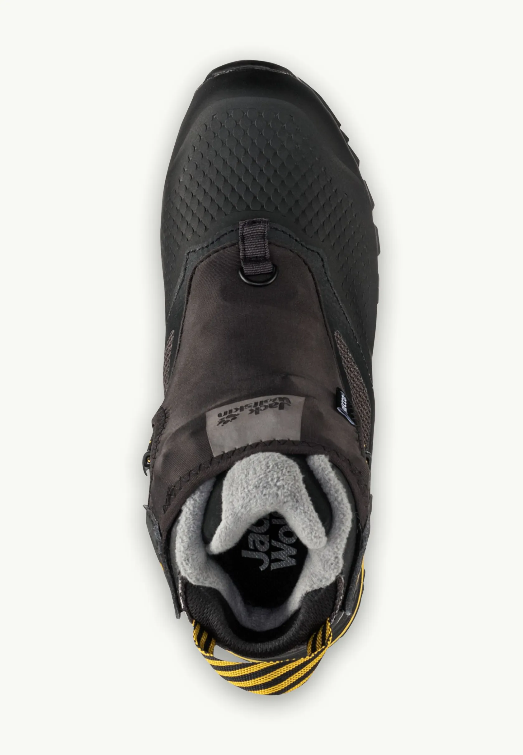 Outdoor Sneaker|Wandelschoenen|Jack Wolfskin 1995 Series Texapore Mid W Black / Burly Yellow Xt