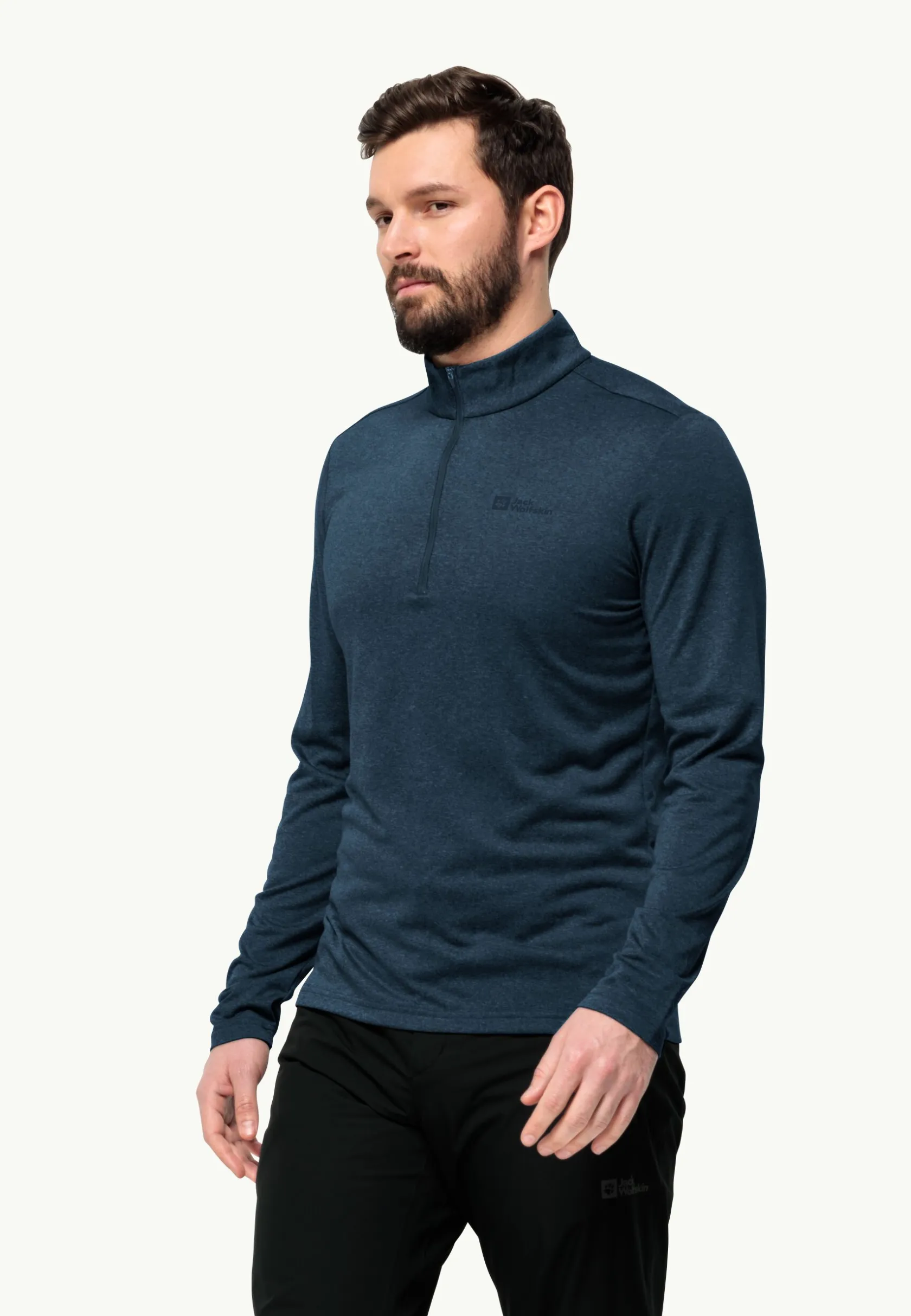Wandelen|Functionele Shirts|Jack Wolfskin Sky Thermal Hz M