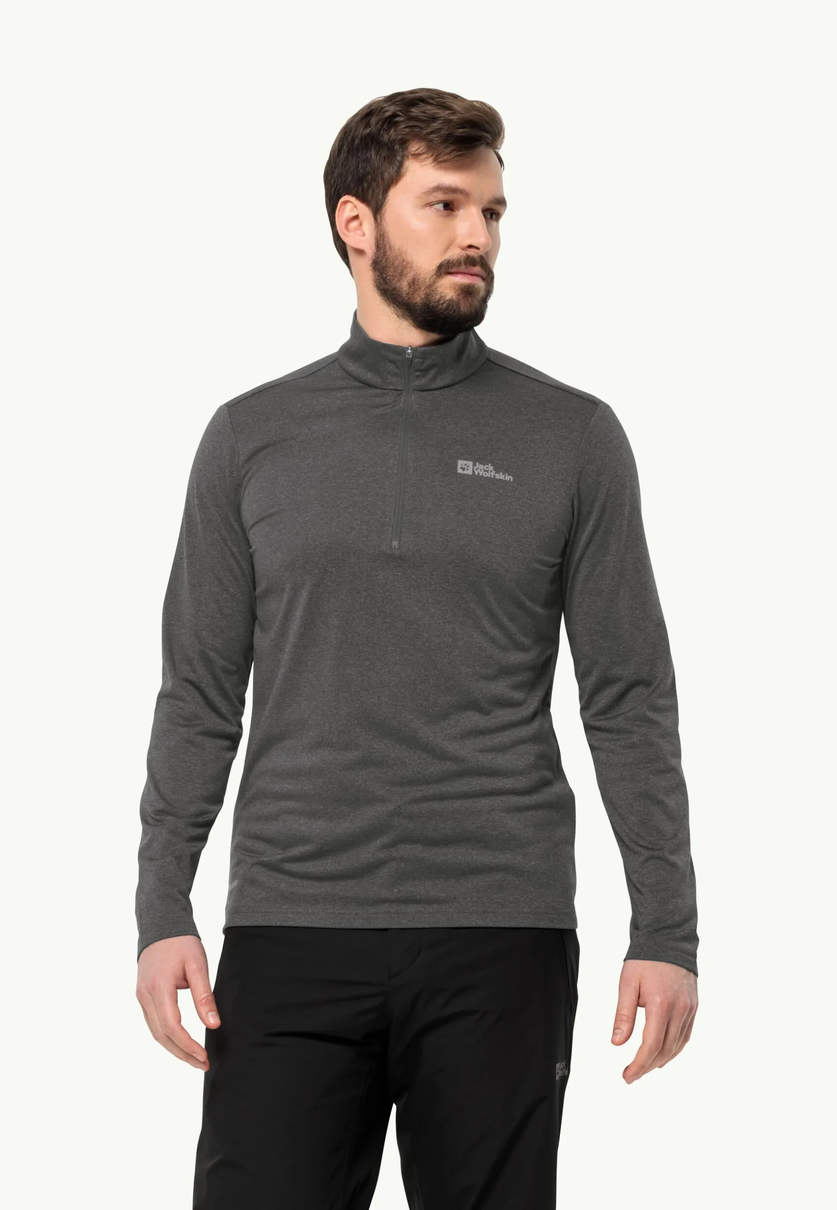 Wandelen|Functionele Shirts|Jack Wolfskin Sky Thermal Hz M