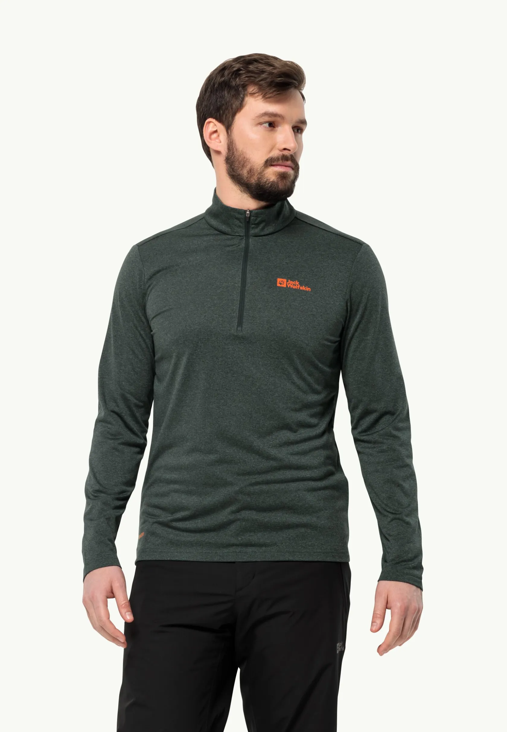 Wandelen|Functionele Shirts|Jack Wolfskin Sky Thermal Hz M