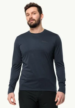 Wandelen|Functionele Shirts|Jack Wolfskin Sky Thermal Ls M
