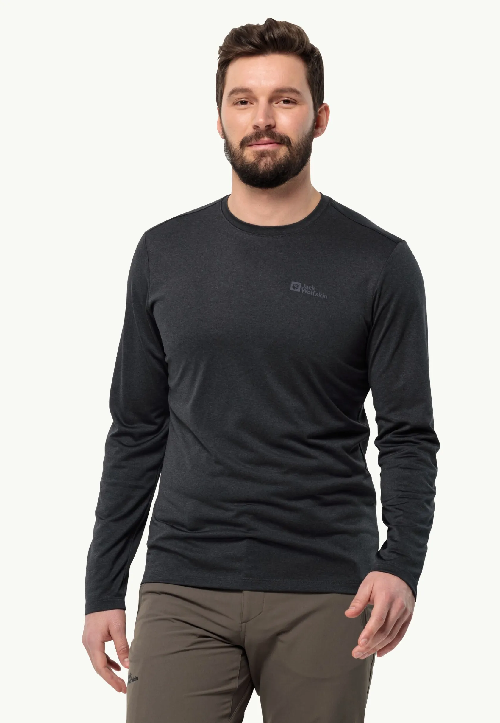 Wandelen|Functionele Shirts|Jack Wolfskin Sky Thermal Ls M