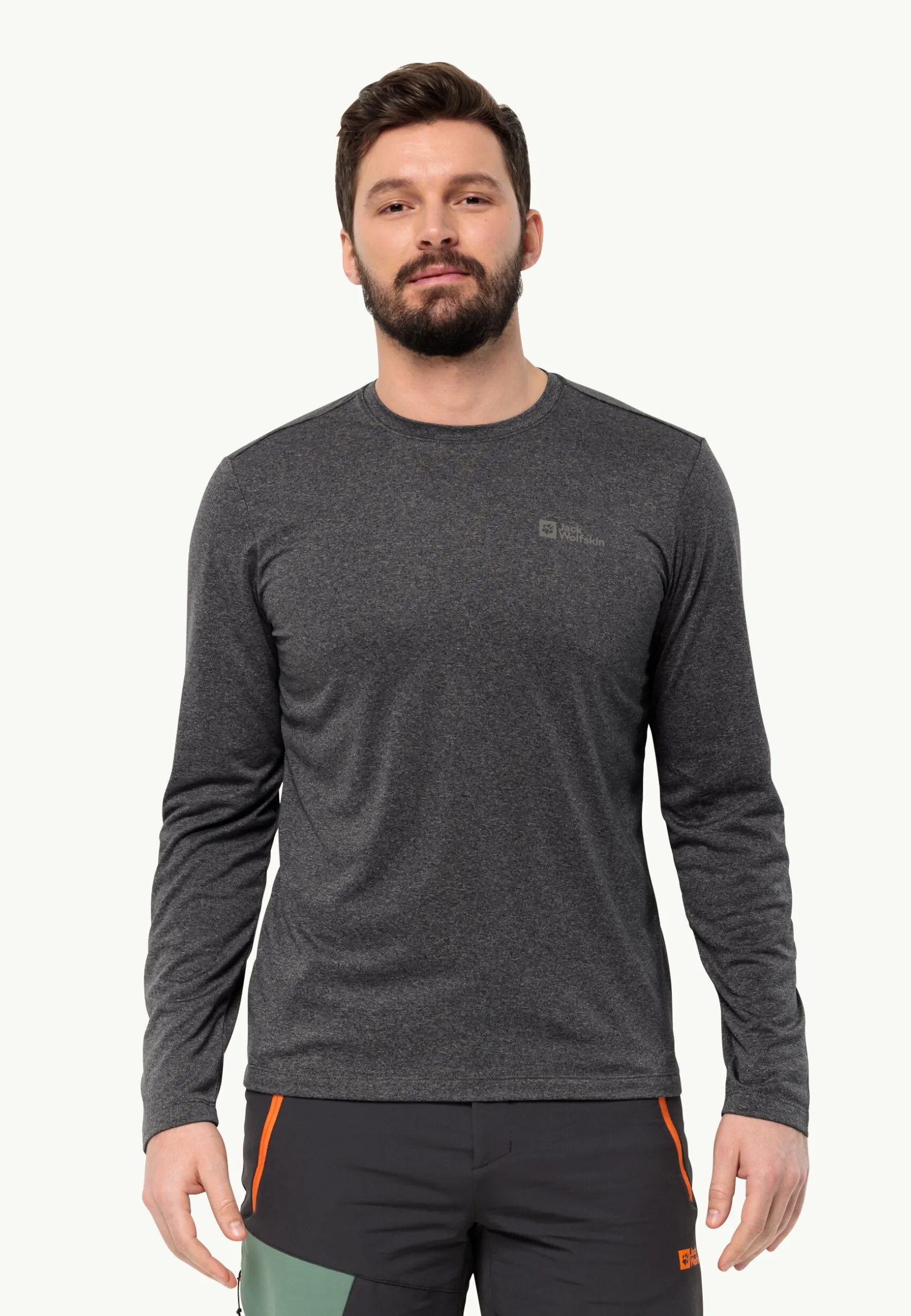 Wandelen|Functionele Shirts|Jack Wolfskin Sky Thermal Ls M