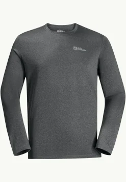 Wandelen|Functionele Shirts|Jack Wolfskin Sky Thermal Ls M