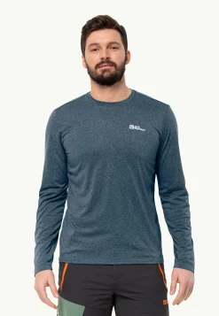 Wandelen|Functionele Shirts|Jack Wolfskin Sky Thermal Ls M