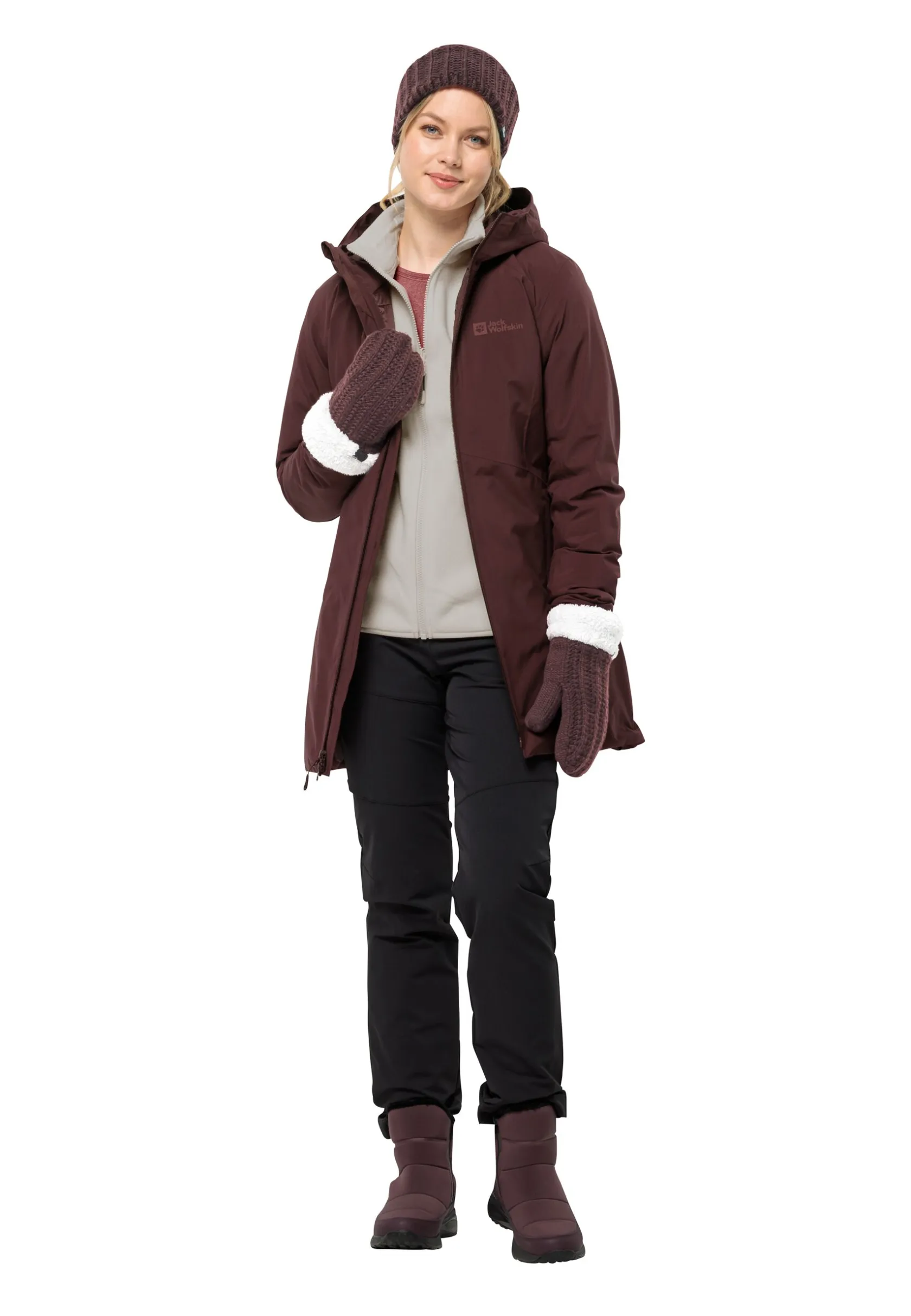 Wandelen|Ski|Jack Wolfskin Sky Thermal Ls W