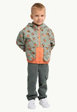 Voor- En Najaarsjacks/-Jassen|Fleece|Jack Wolfskin Smileyworld Aop Jkt K