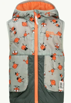 Voor- En Najaarsjacks/-Jassen|Fleece|Jack Wolfskin Smileyworld Aop Vest K