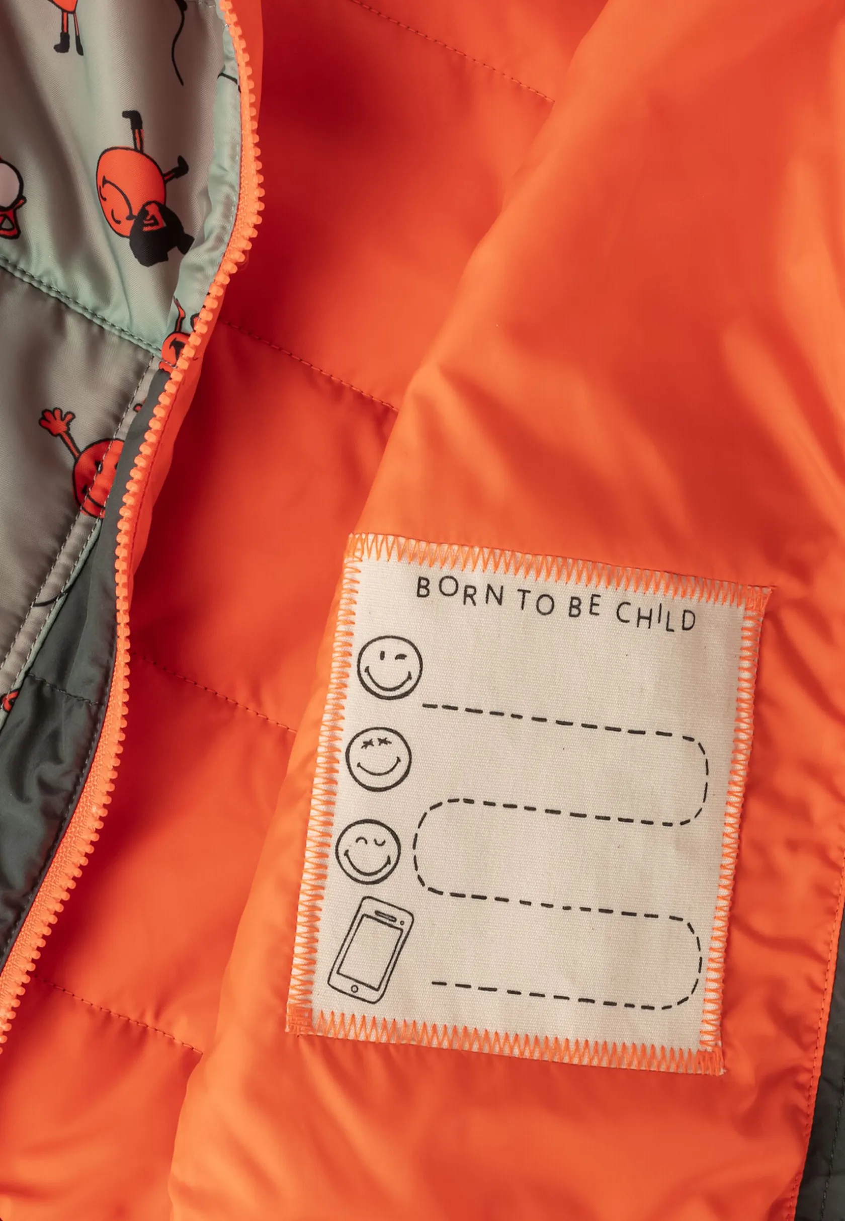 Voor- En Najaarsjacks/-Jassen|Fleece|Jack Wolfskin Smileyworld Aop Vest K
