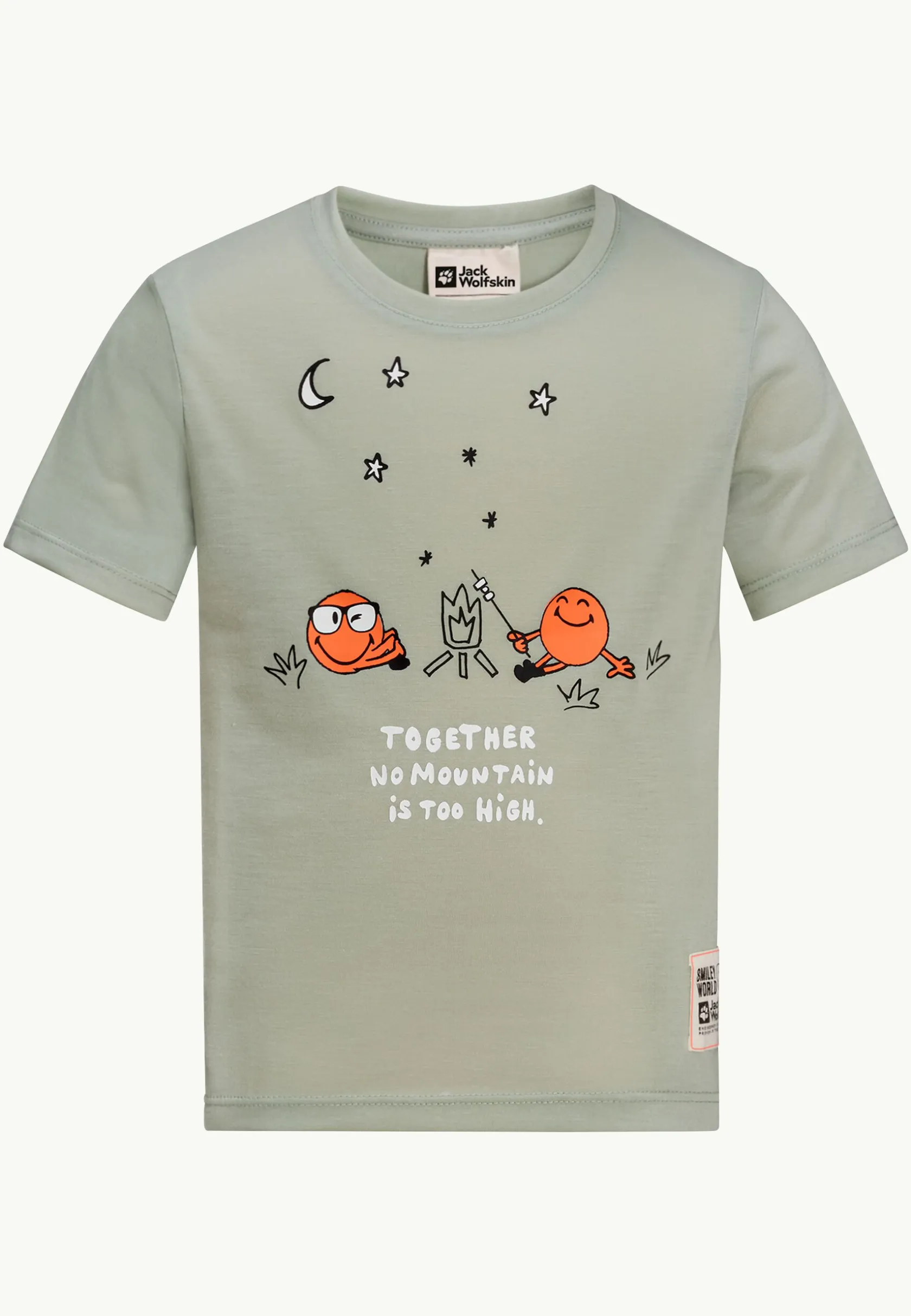 Functionele Shirts|T-Shirts & Longsleeves|Jack Wolfskin Smileyworld Camp T K