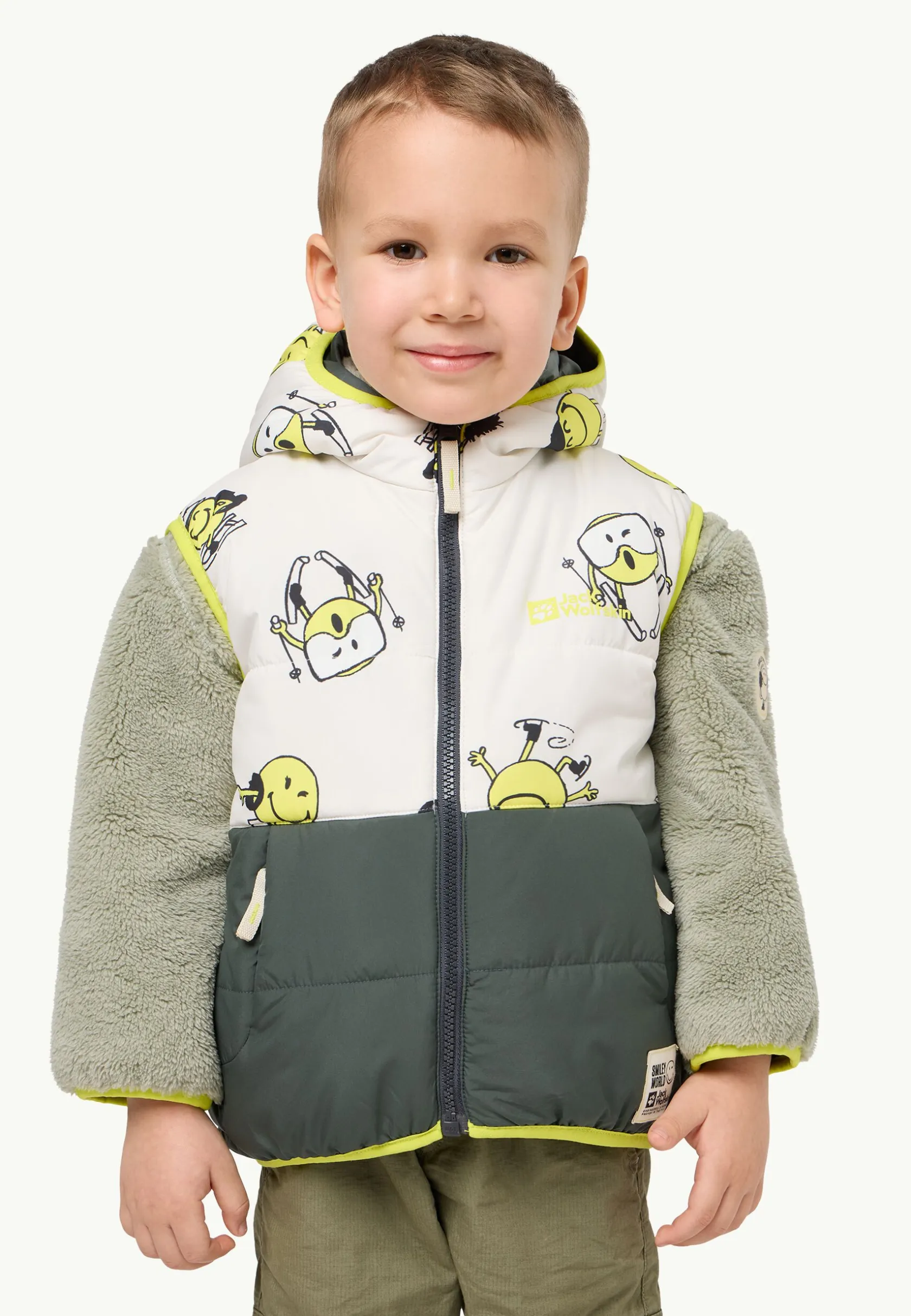 Voor- En Najaarsjacks/-Jassen|Bodywarmers|Jack Wolfskin Smileyworld Ins Vest K