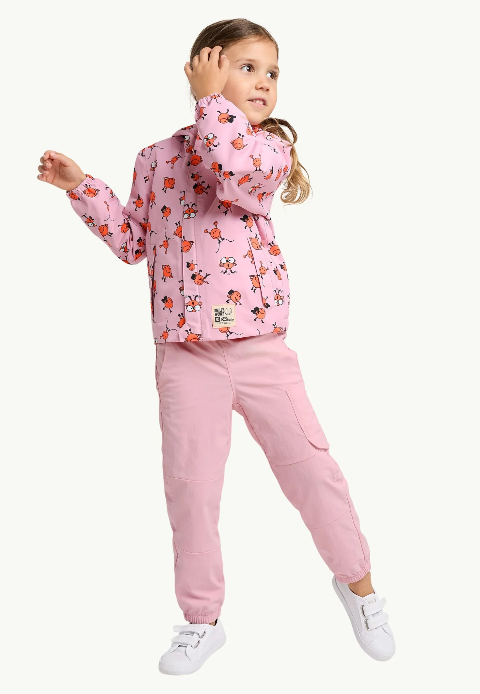 Voor- En Najaarsjacks/-Jassen|Isolerende Jacks|Jack Wolfskin Smileyworld 2l Aop Jkt K