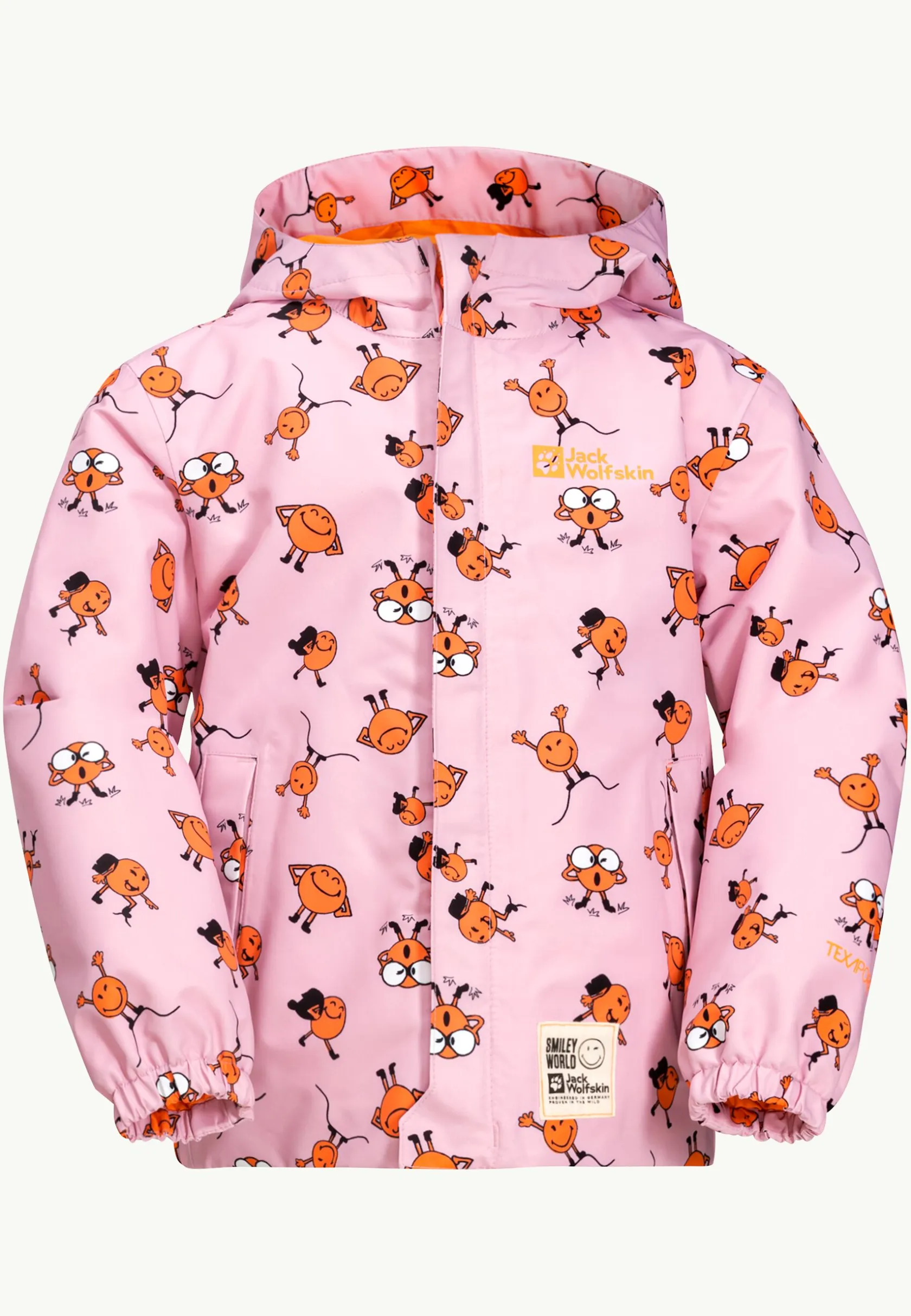 Voor- En Najaarsjacks/-Jassen|Isolerende Jacks|Jack Wolfskin Smileyworld 2l Aop Jkt K