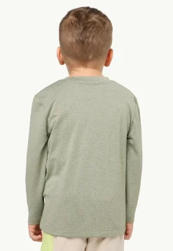 Functionele Shirts|Jack Wolfskin Smileyworld Longsleeve K