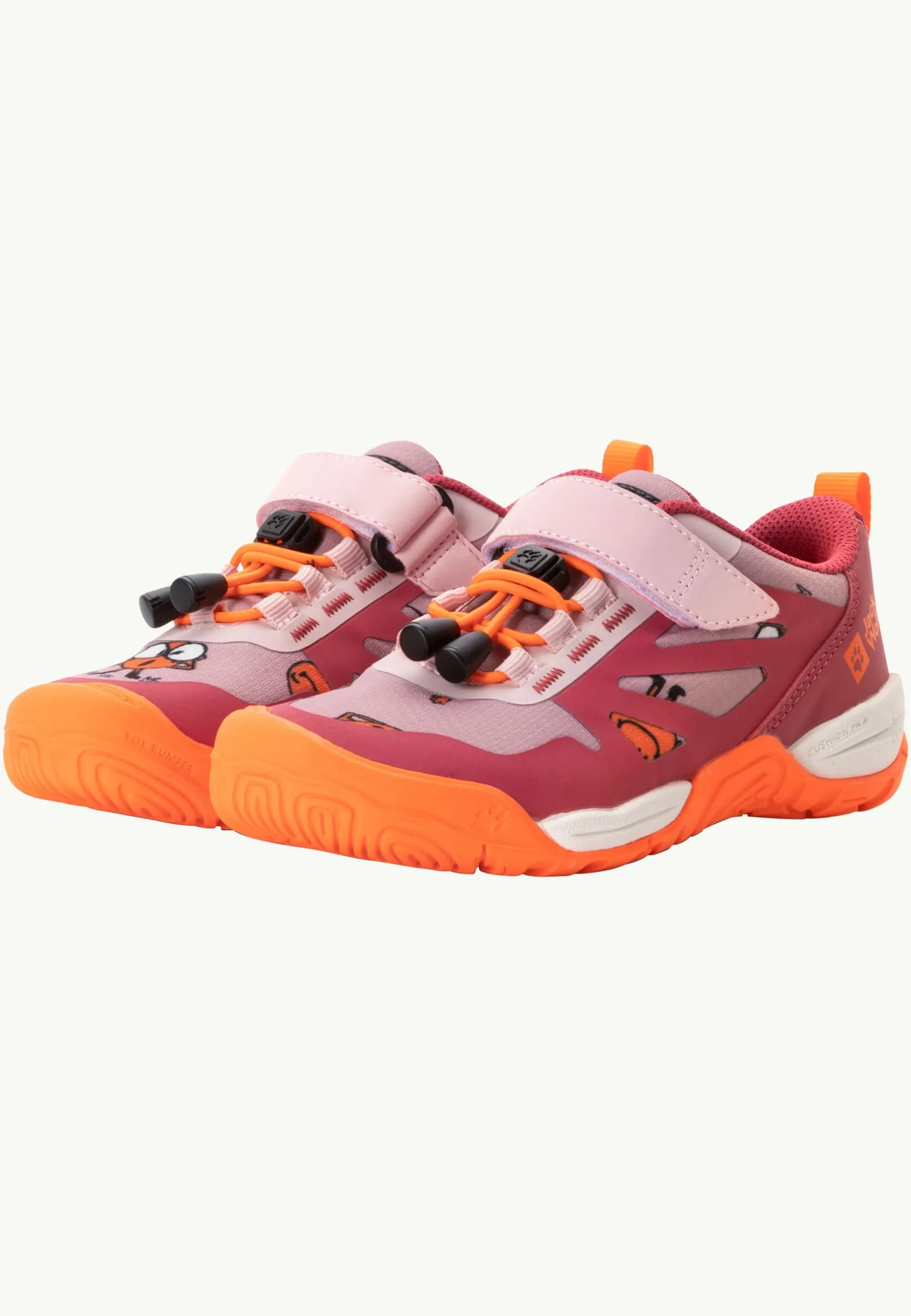 Multifunctionele Schoenen|Outdoor Sneaker|Jack Wolfskin Smileyworld Low K