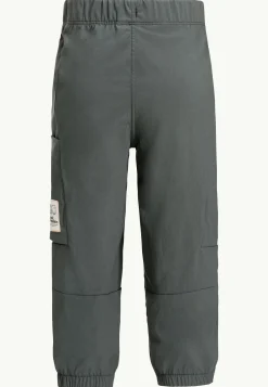 Casual Broeken|Jack Wolfskin Smileyworld Pants K slate green