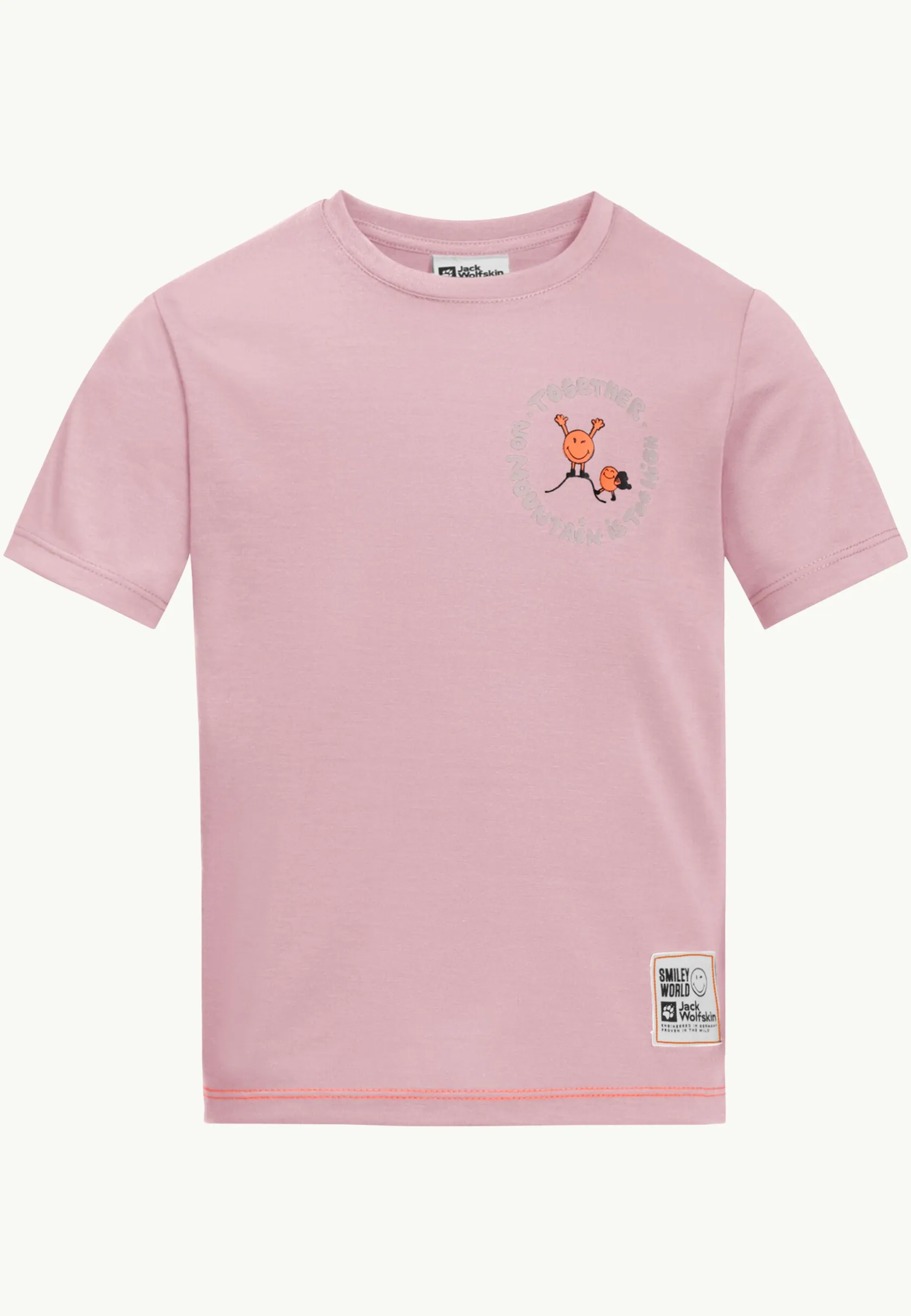 Functionele Shirts|T-Shirts & Longsleeves|Jack Wolfskin Smileyworld Together T K