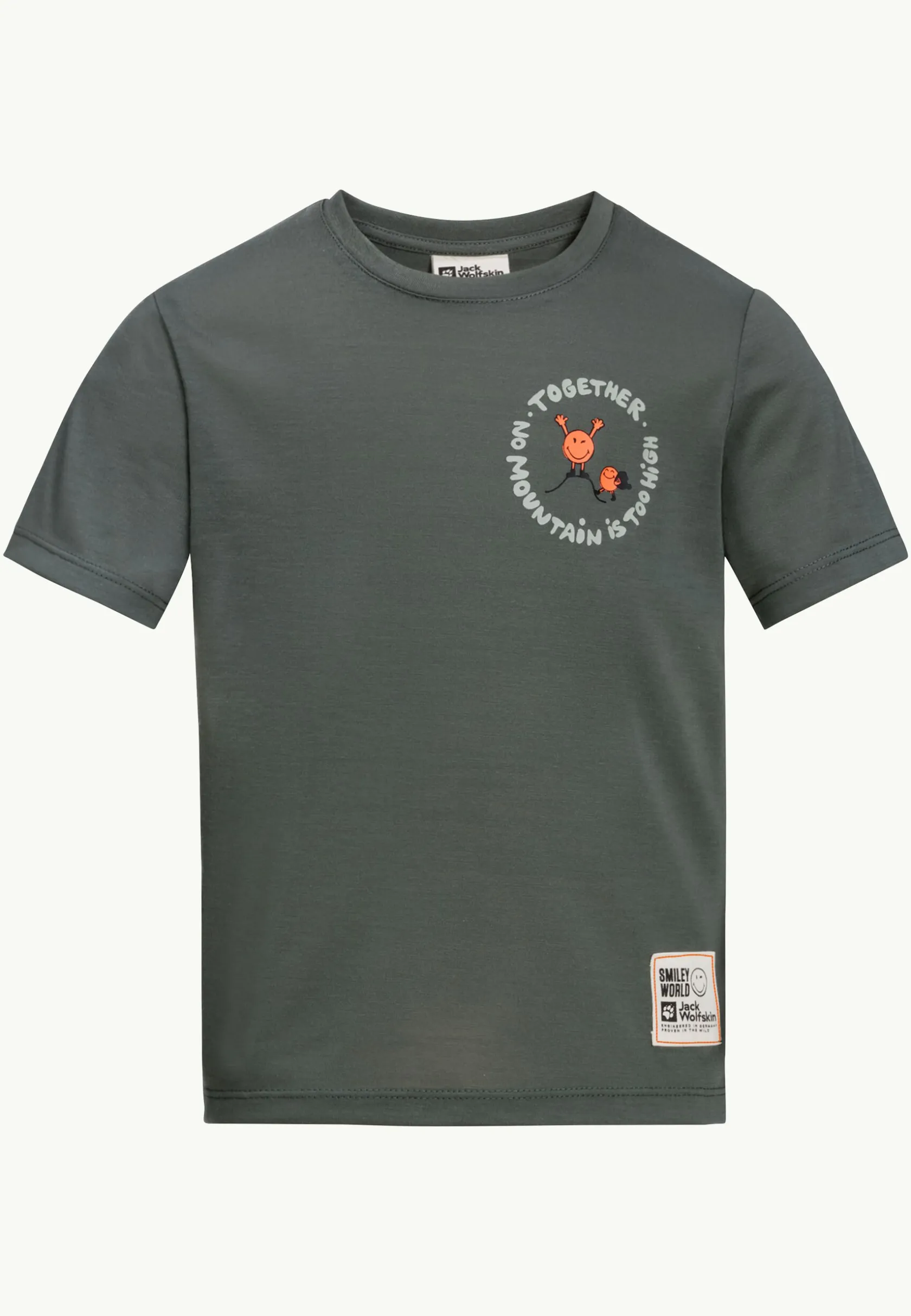 Functionele Shirts|T-Shirts & Longsleeves|Jack Wolfskin Smileyworld Together T K