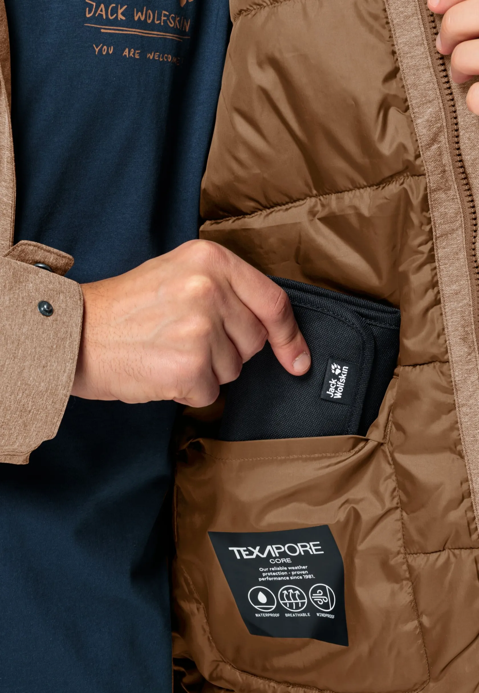 Lifestyle|Voor- En Najaarsjacks/-Jassen|Jack Wolfskin Snowy Park Jkt M