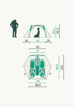 Tenten|Jack Wolfskin Stratos Lite III