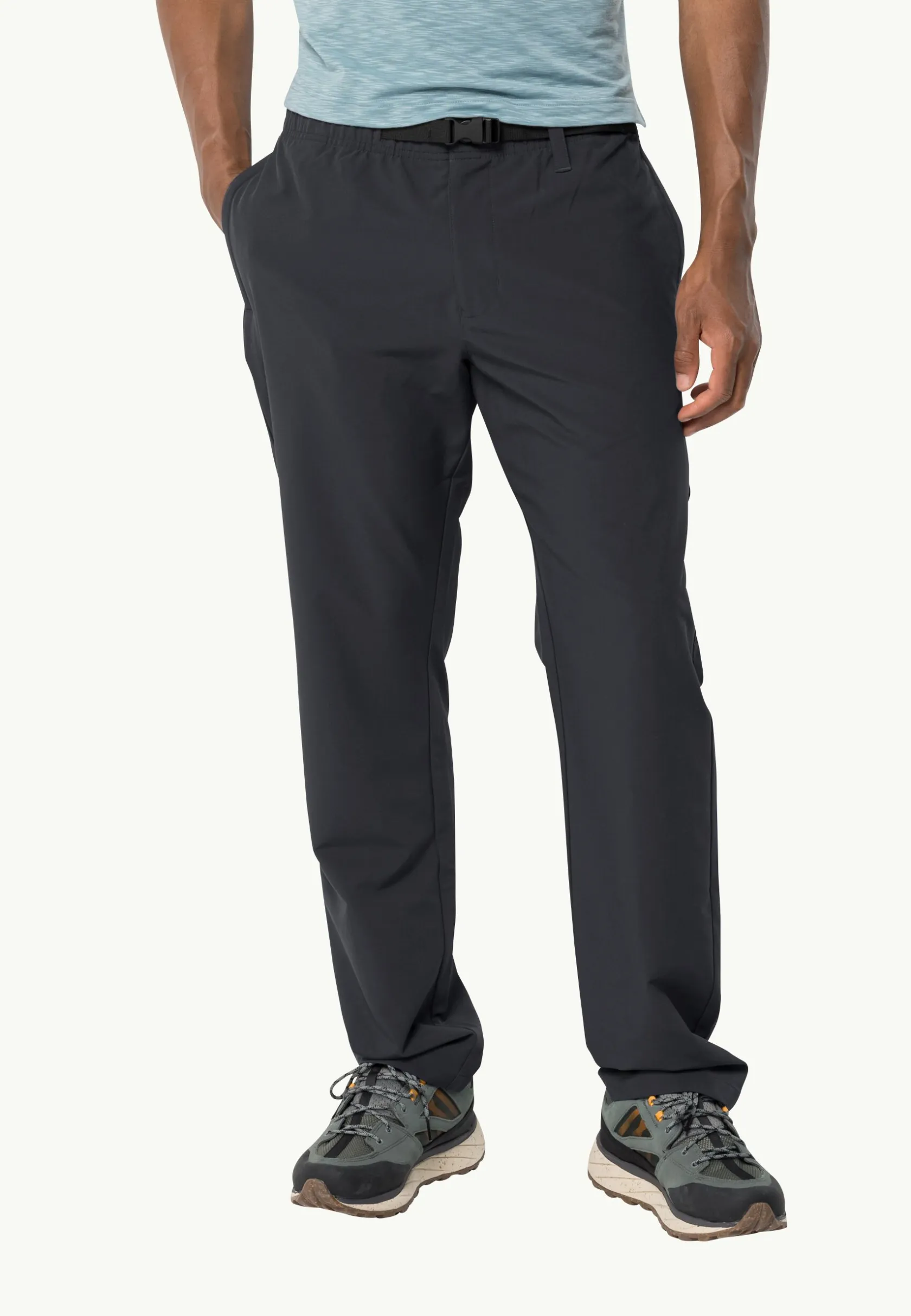 Lifestyle|Casual Broeken|Jack Wolfskin Summer Walk Pants M Phantom