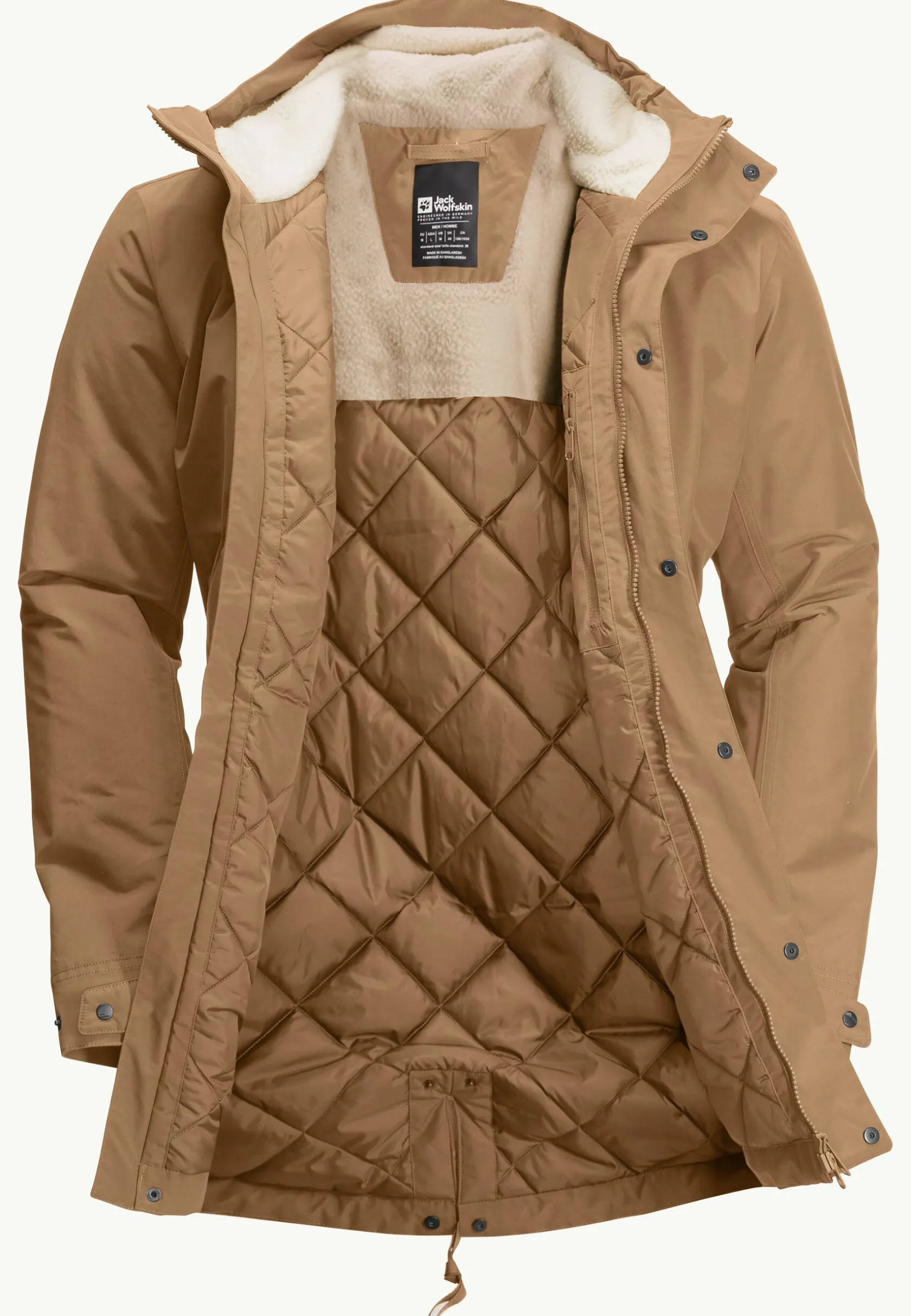 Lifestyle|Voor- En Najaarsjacks/-Jassen|Jack Wolfskin Talforst Parka M