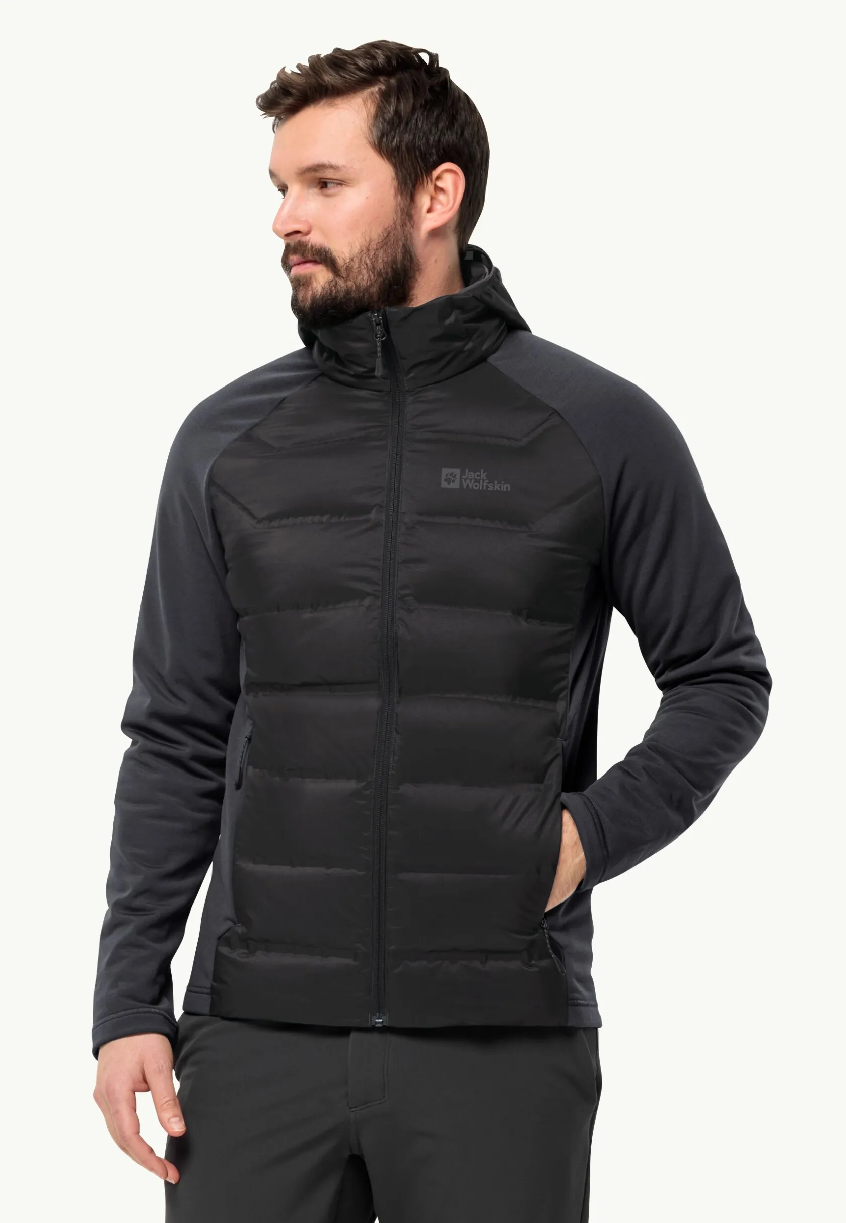 Wandelen|Voor- En Najaarsjacks/-Jassen|Jack Wolfskin Tasman Down Hybrid M
