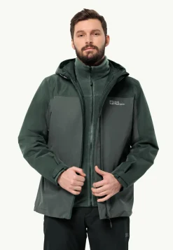 Wandelen|Lifestyle|Jack Wolfskin Taubenberg 3in1 Jkt M