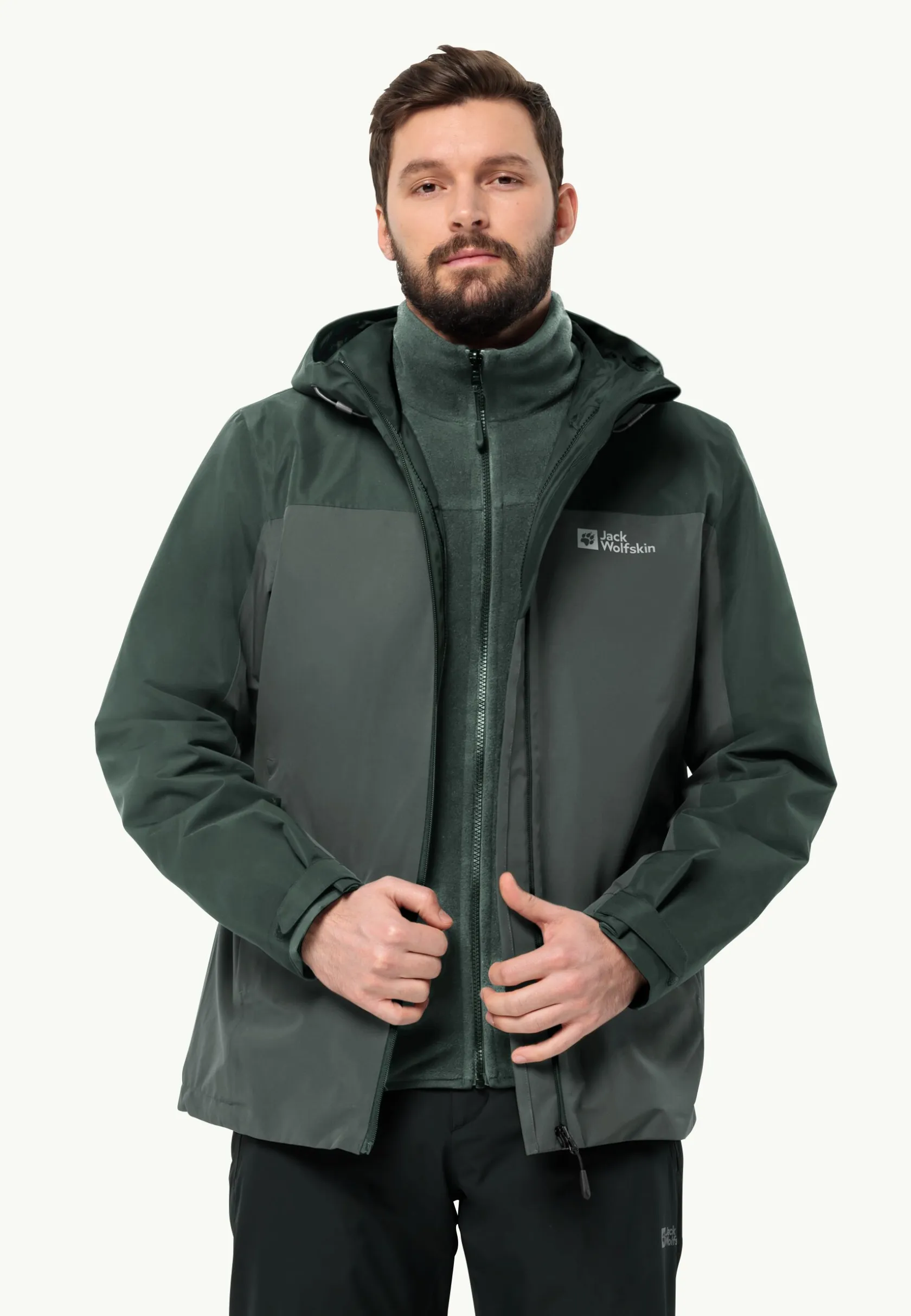 Wandelen|Lifestyle|Jack Wolfskin Taubenberg 3in1 Jkt M