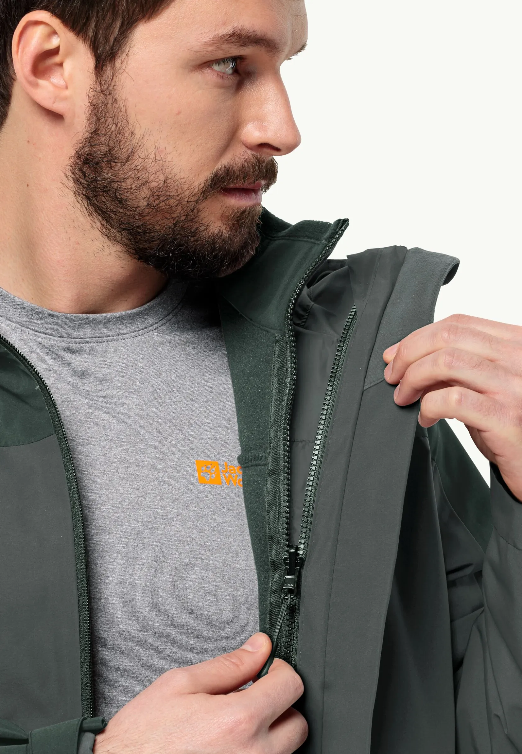 Wandelen|Lifestyle|Jack Wolfskin Taubenberg 3in1 Jkt M