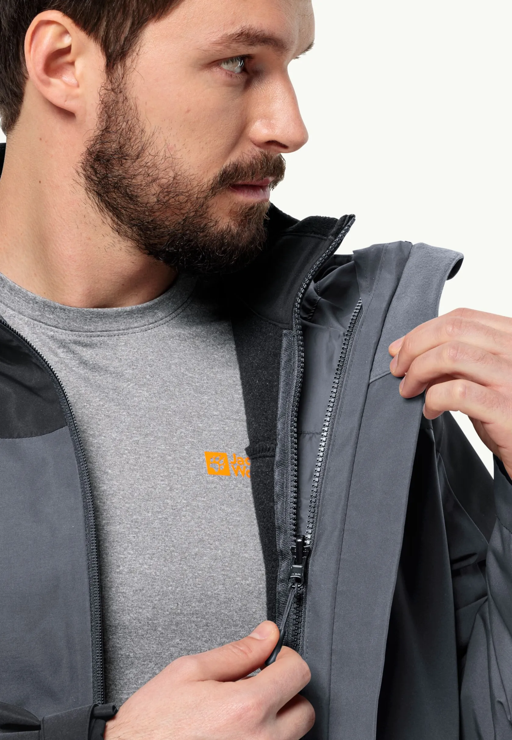 Wandelen|Lifestyle|Jack Wolfskin Taubenberg 3in1 Jkt M