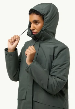 Voor- En Najaarsjacks/-Jassen|Isolatiejacks|Jack Wolfskin Tempelhof Coat W
