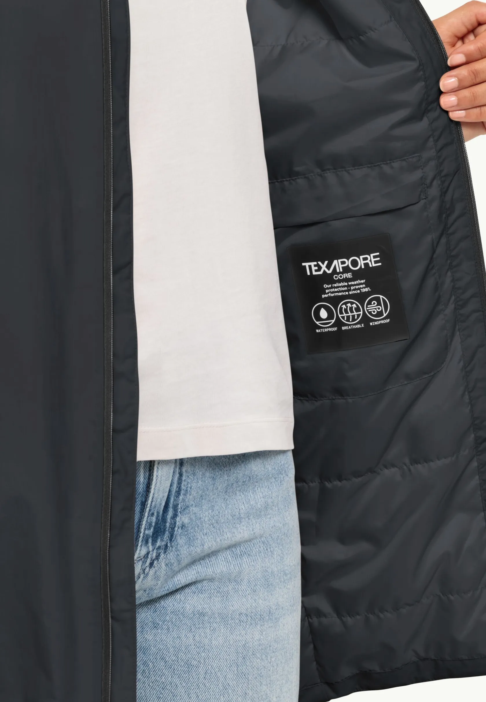 Lifestyle|Voor- En Najaarsjacks/-Jassen|Jack Wolfskin Textor Coat W