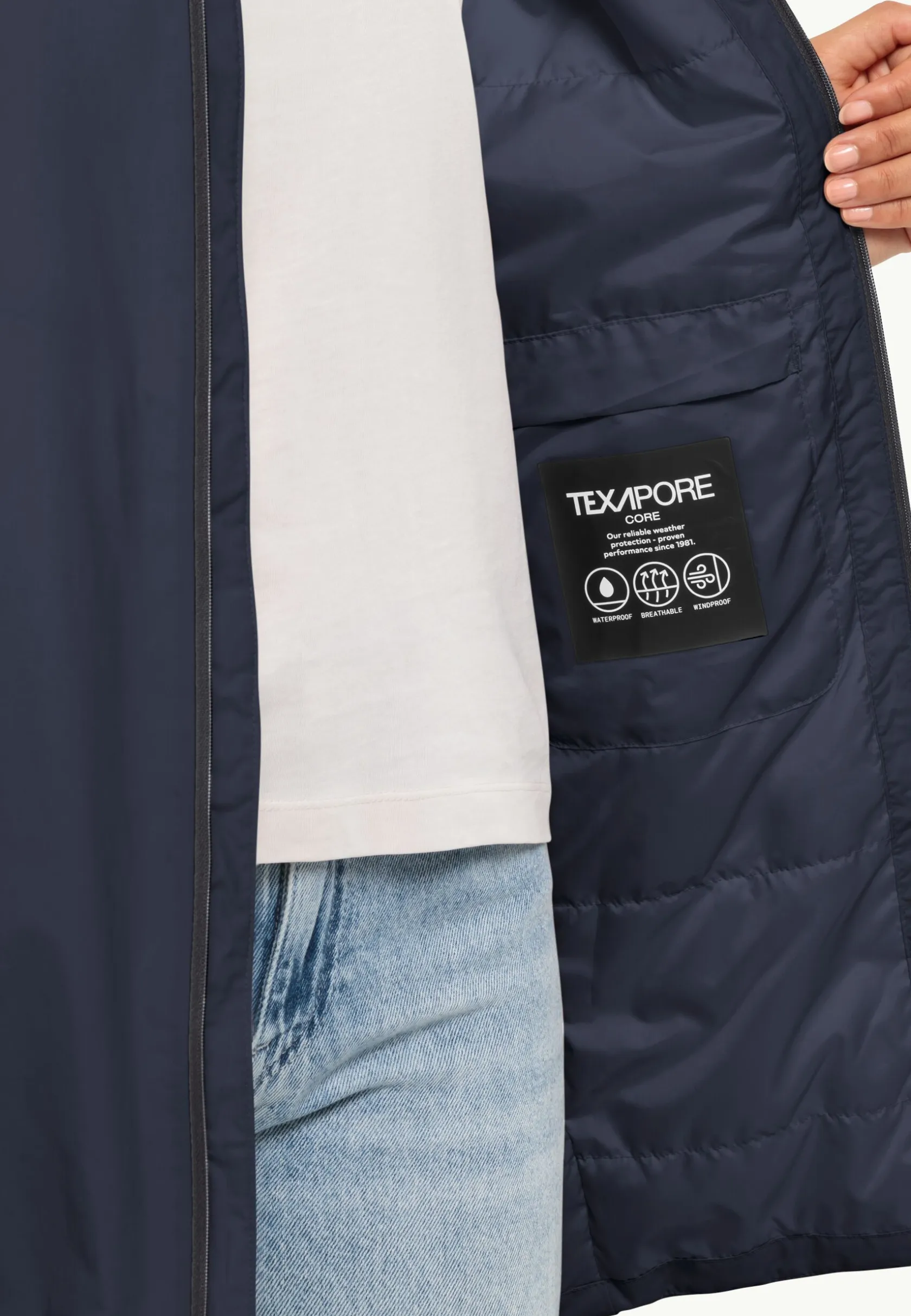 Lifestyle|Voor- En Najaarsjacks/-Jassen|Jack Wolfskin Textor Coat W