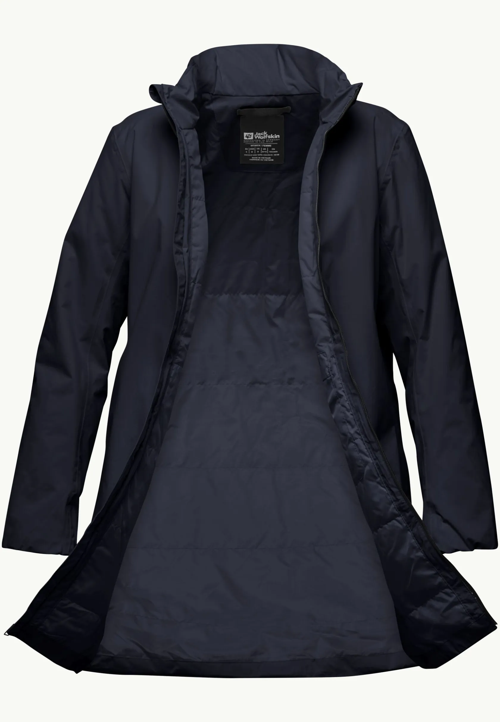 Lifestyle|Voor- En Najaarsjacks/-Jassen|Jack Wolfskin Textor Coat W