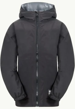 Voor- En Najaarsjacks/-Jassen|Isolerende Jacks|Jack Wolfskin T Smileyworld 2.5l Jkt Y granite black