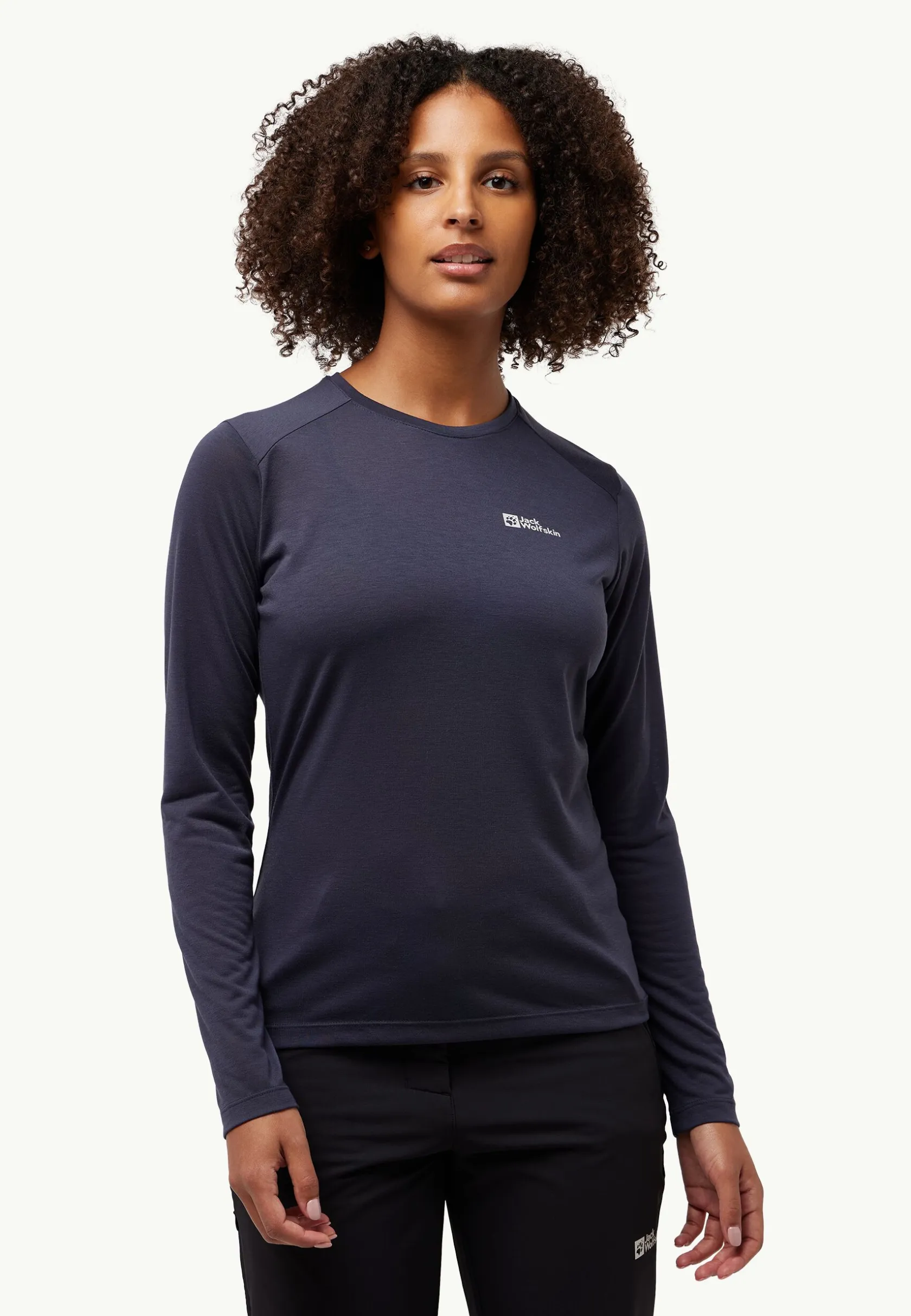 Functionele Shirts|T-Shirts & Longsleeves|Jack Wolfskin Vonnan Ls T W
