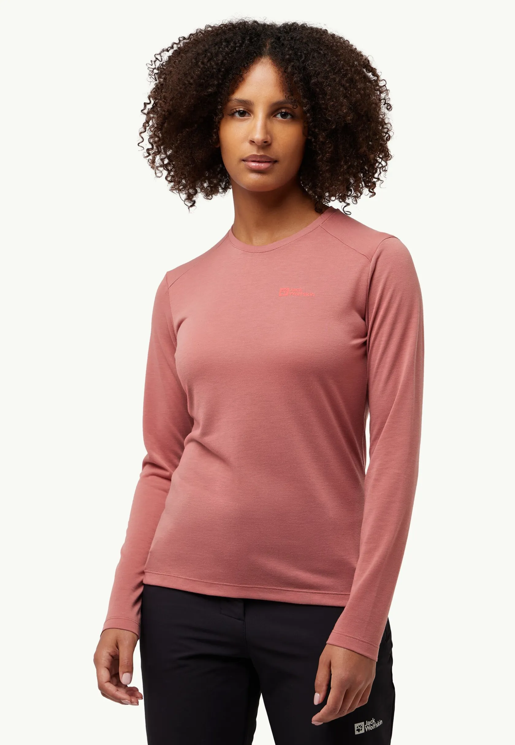 Functionele Shirts|T-Shirts & Longsleeves|Jack Wolfskin Vonnan Ls T W