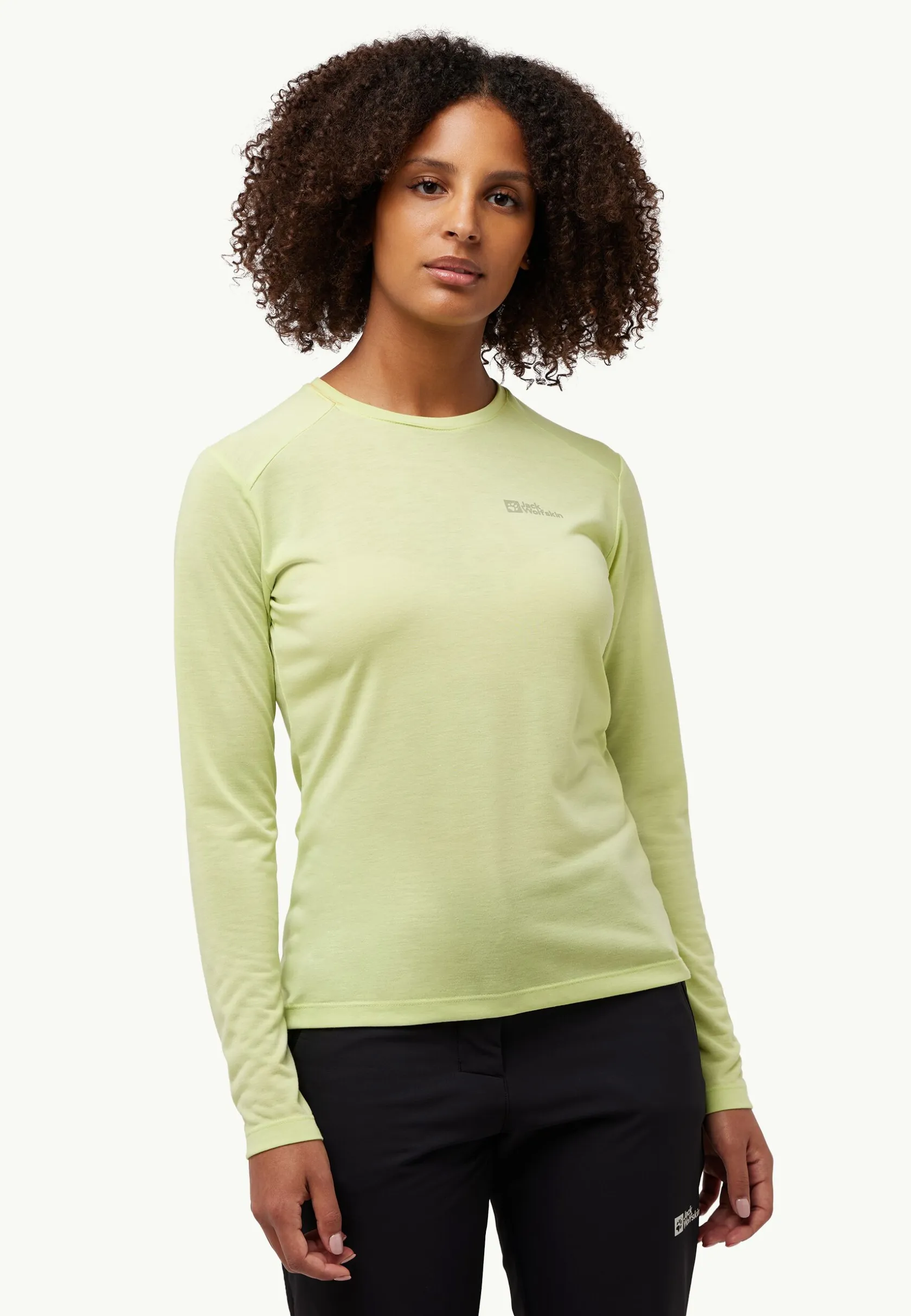 Functionele Shirts|T-Shirts & Longsleeves|Jack Wolfskin Vonnan Ls T W