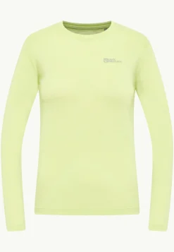 Functionele Shirts|T-Shirts & Longsleeves|Jack Wolfskin Vonnan Ls T W