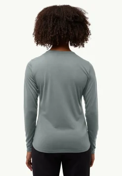 Functionele Shirts|T-Shirts & Longsleeves|Jack Wolfskin Vonnan Ls T W