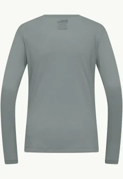 Functionele Shirts|T-Shirts & Longsleeves|Jack Wolfskin Vonnan Ls T W