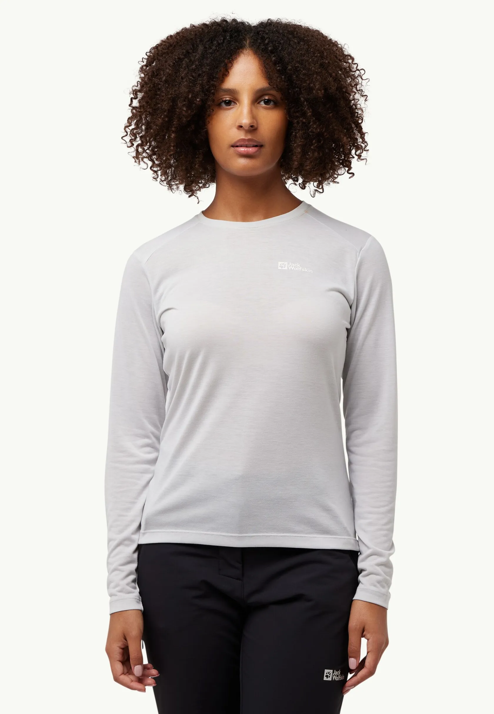 Functionele Shirts|T-Shirts & Longsleeves|Jack Wolfskin Vonnan Ls T W