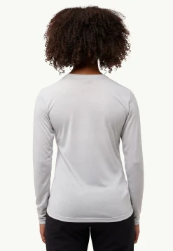 Functionele Shirts|T-Shirts & Longsleeves|Jack Wolfskin Vonnan Ls T W