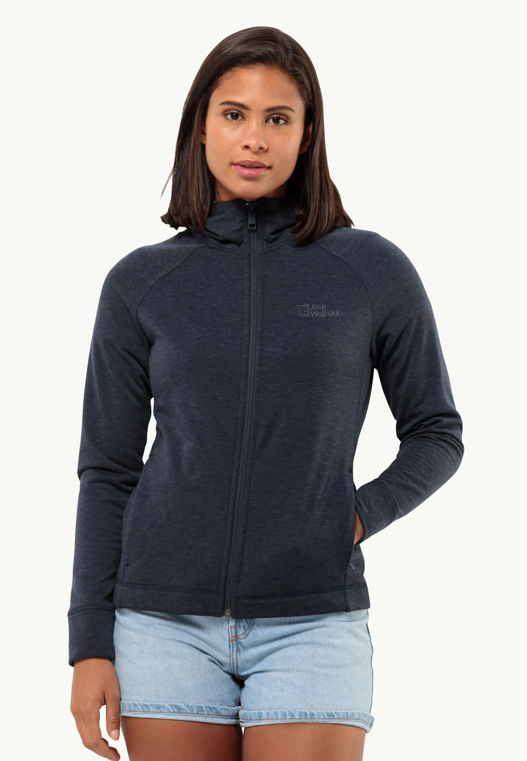Lifestyle|Voor- En Najaarsjacks/-Jassen|Jack Wolfskin Waldsee Hooded Jkt W